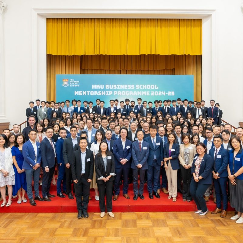 Connect and Grow: Students Embark on HKU Business School Mentorship Programme 2024-25