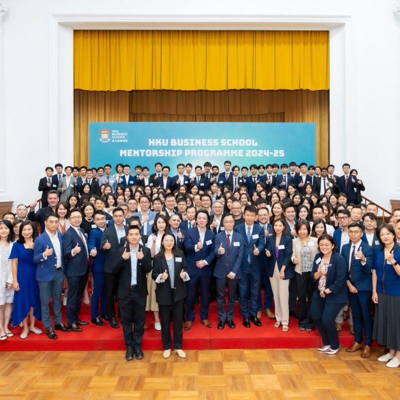 Connect and Grow: Students Embark on HKU Business School Mentorship Programme 2024-25