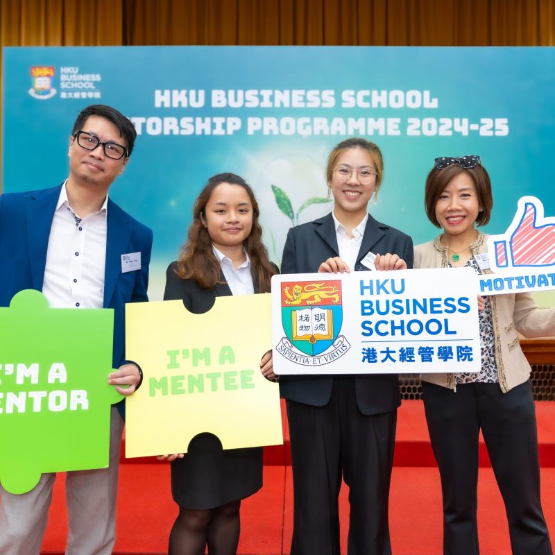 Connect and Grow: Students Embark on HKU Business School Mentorship Programme 2024-25