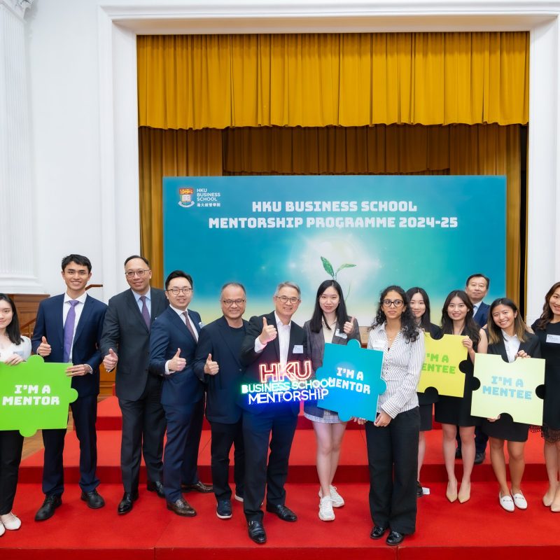 Connect and Grow: Students Embark on HKU Business School Mentorship Programme 2024-25