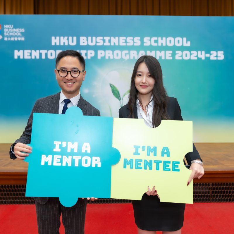 Connect and Grow: Students Embark on HKU Business School Mentorship Programme 2024-25