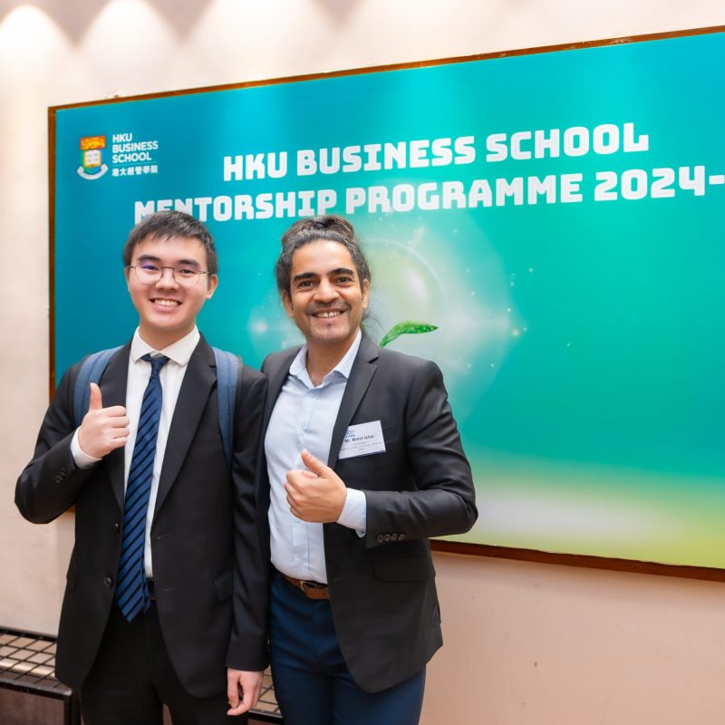 Connect and Grow: Students Embark on HKU Business School Mentorship Programme 2024-25